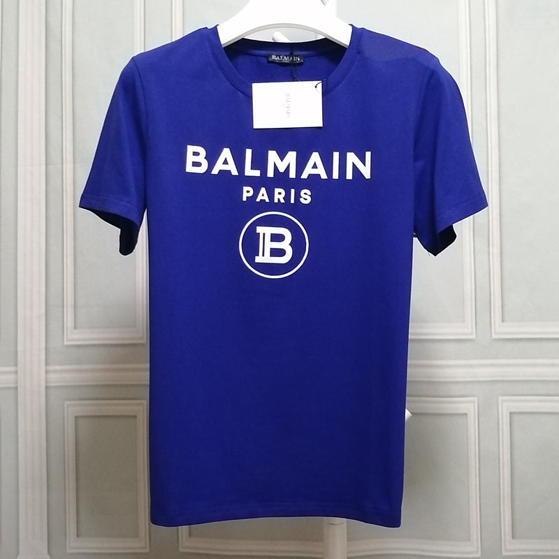 Blue White B@Iman Logo
