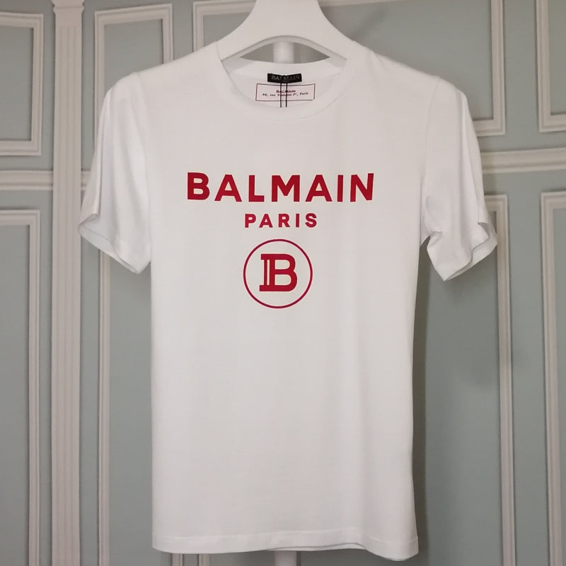 White Red BaIman Logo