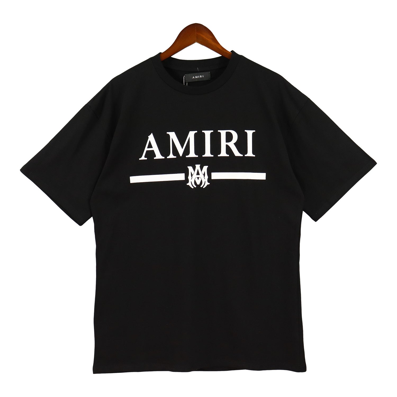 AM 'M.A Bar Logo Black' Tee