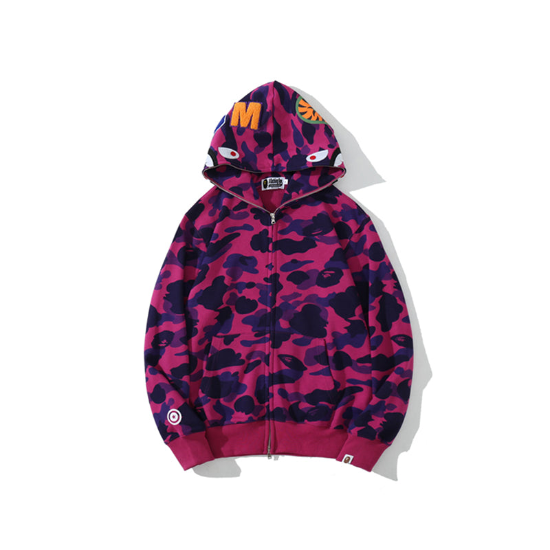 Purple Camo Branded Jacket
