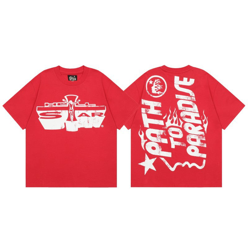 HSTAR 'Jesus Cross' Red Tee