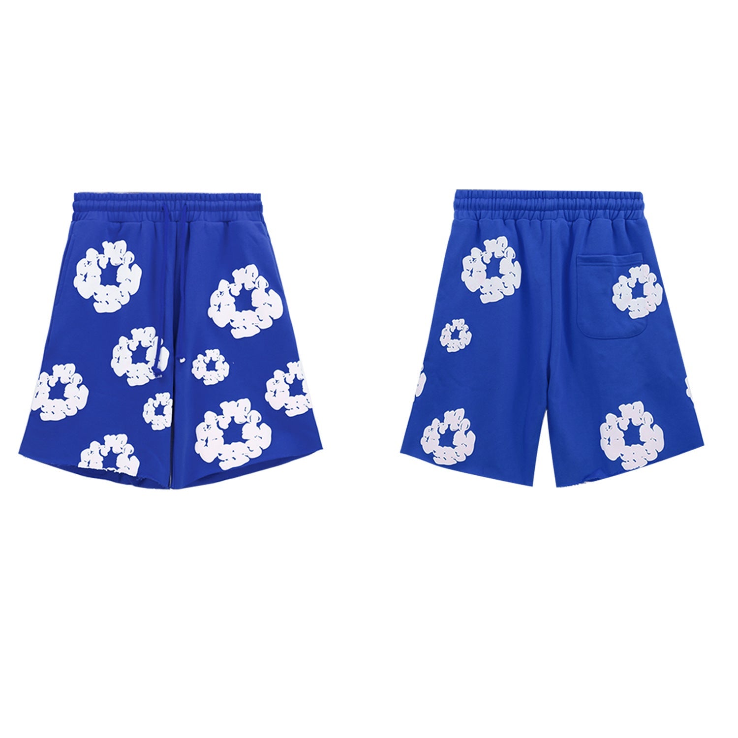 DT 'Blue Wreath' Sweat Shorts