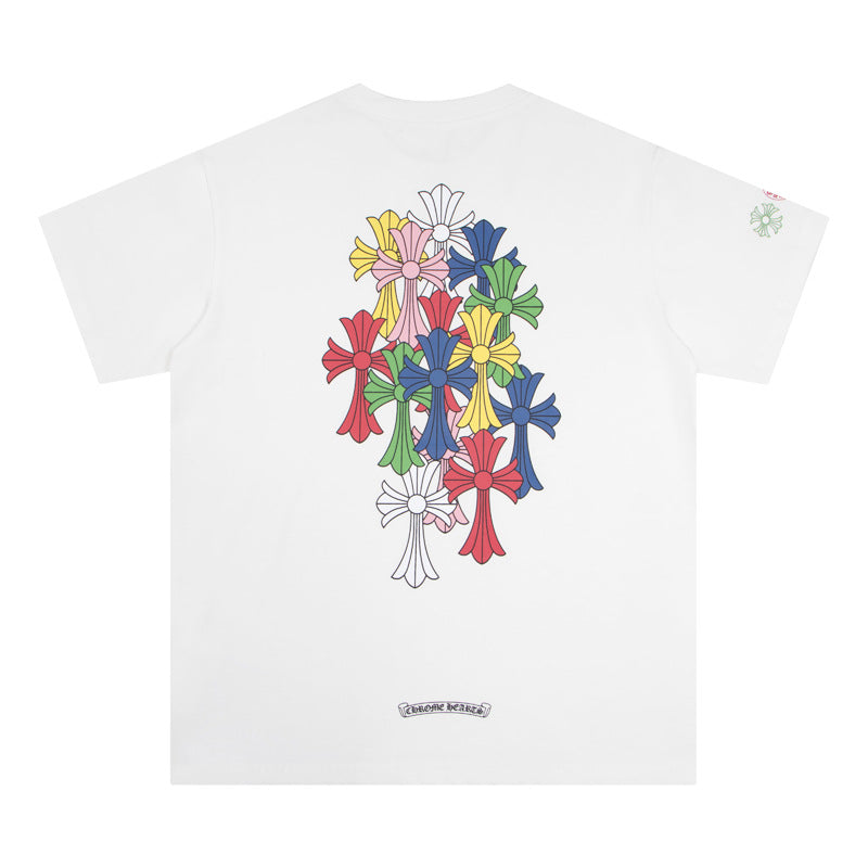 CH Multi Color Cross Cemetery White