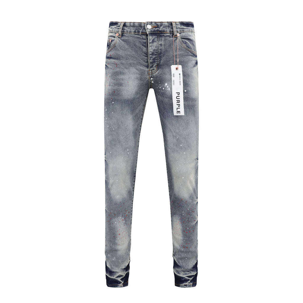P505 Red/White dotted Jeans