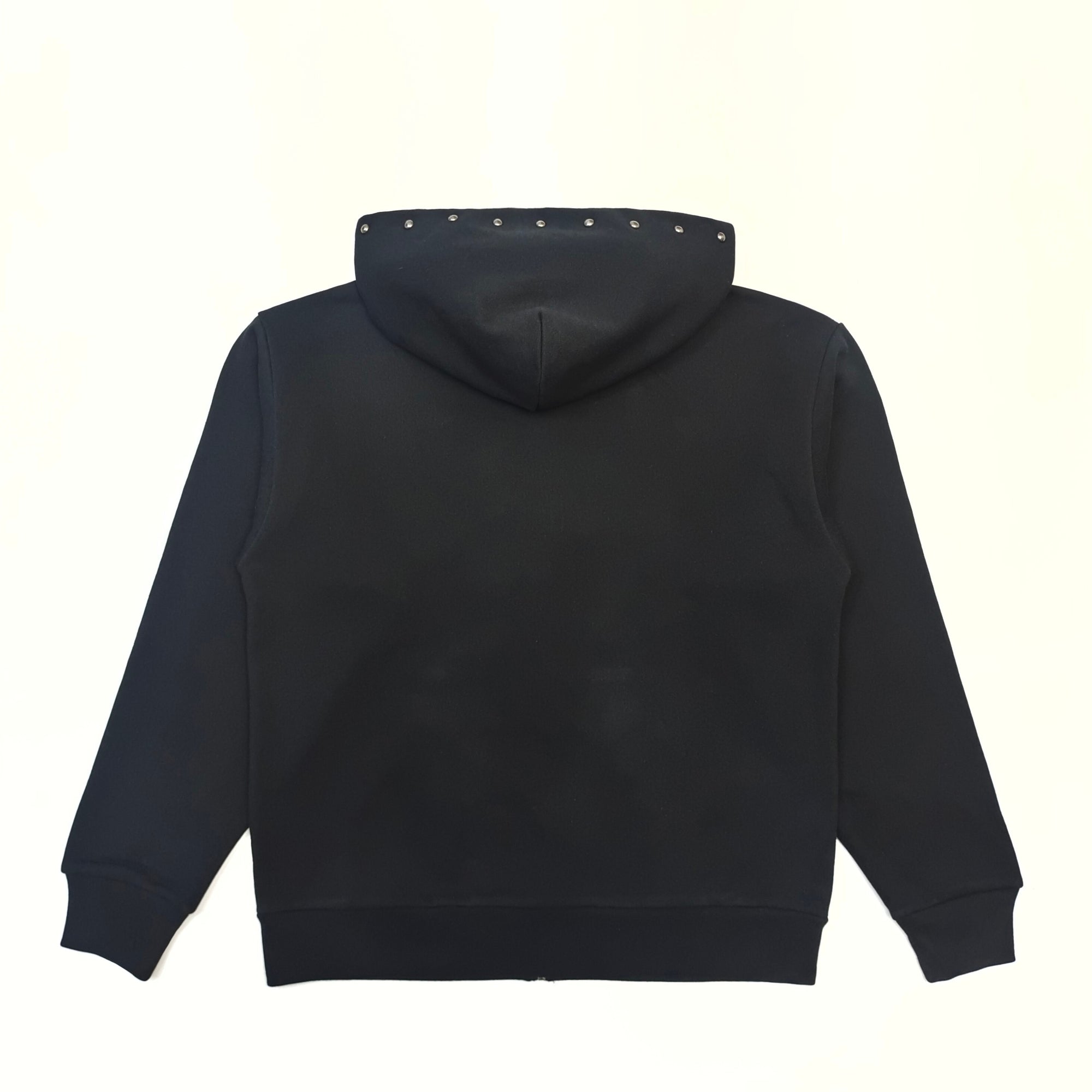 Sp5der Punk V3 Studded Hoodie Black