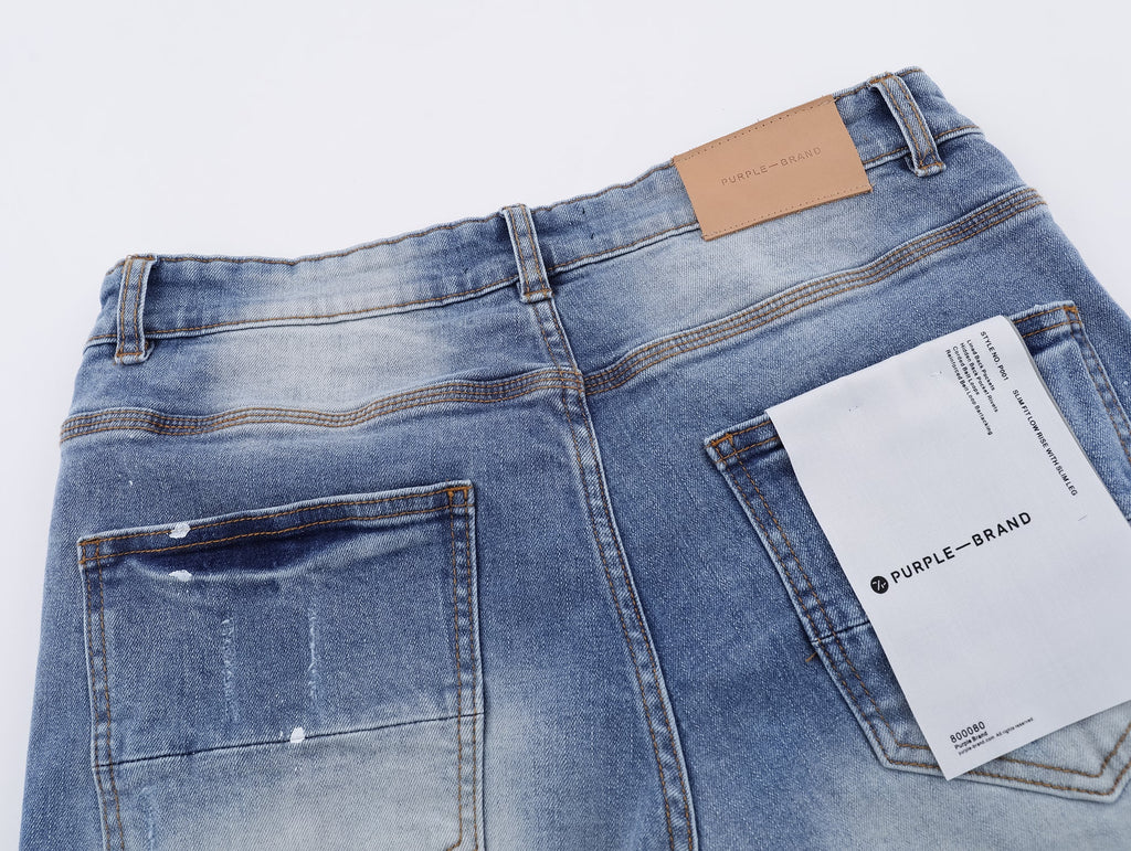 P129 Ripped Light Jeans