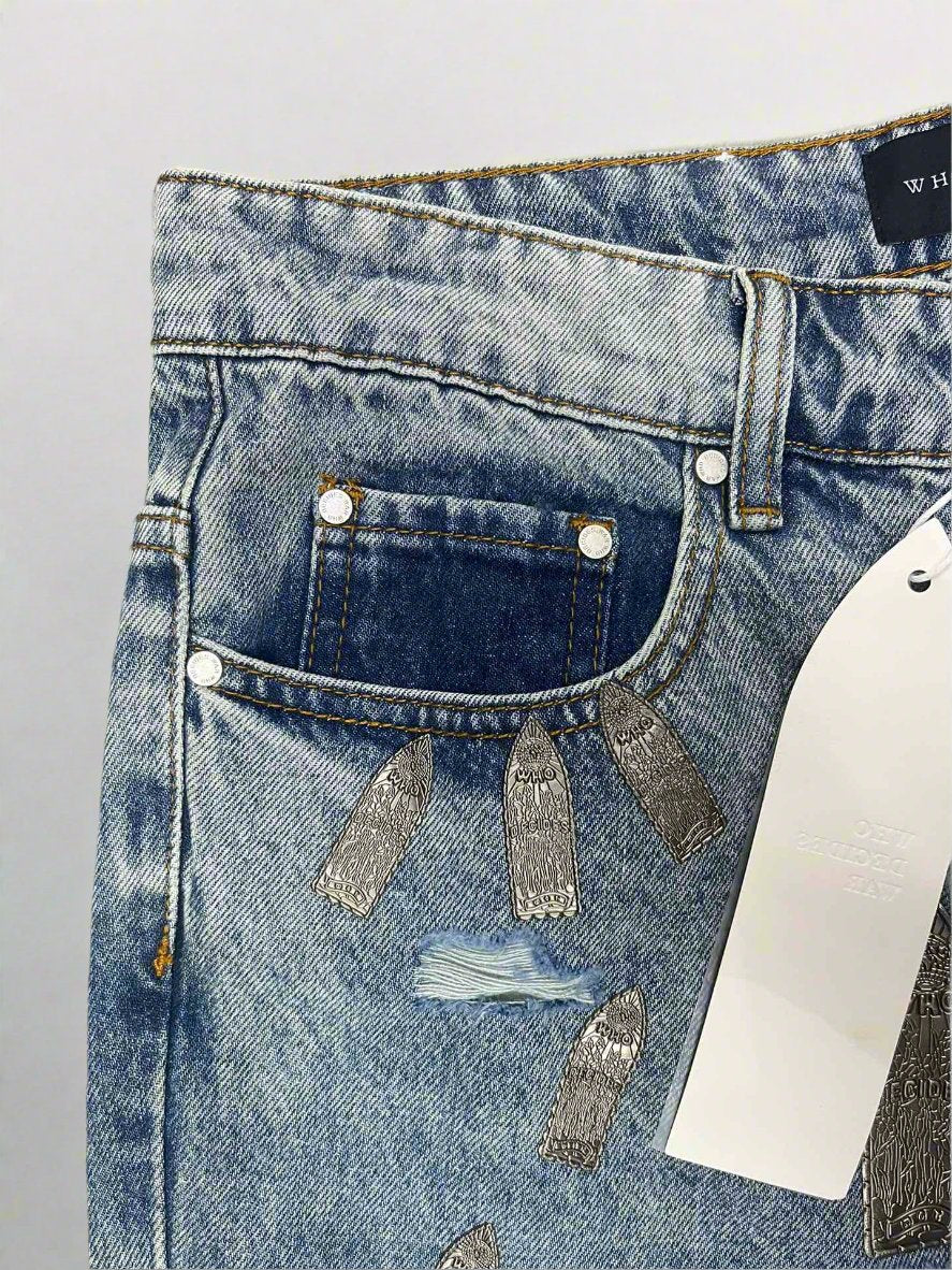 Black Amplified Gnarly Jeans