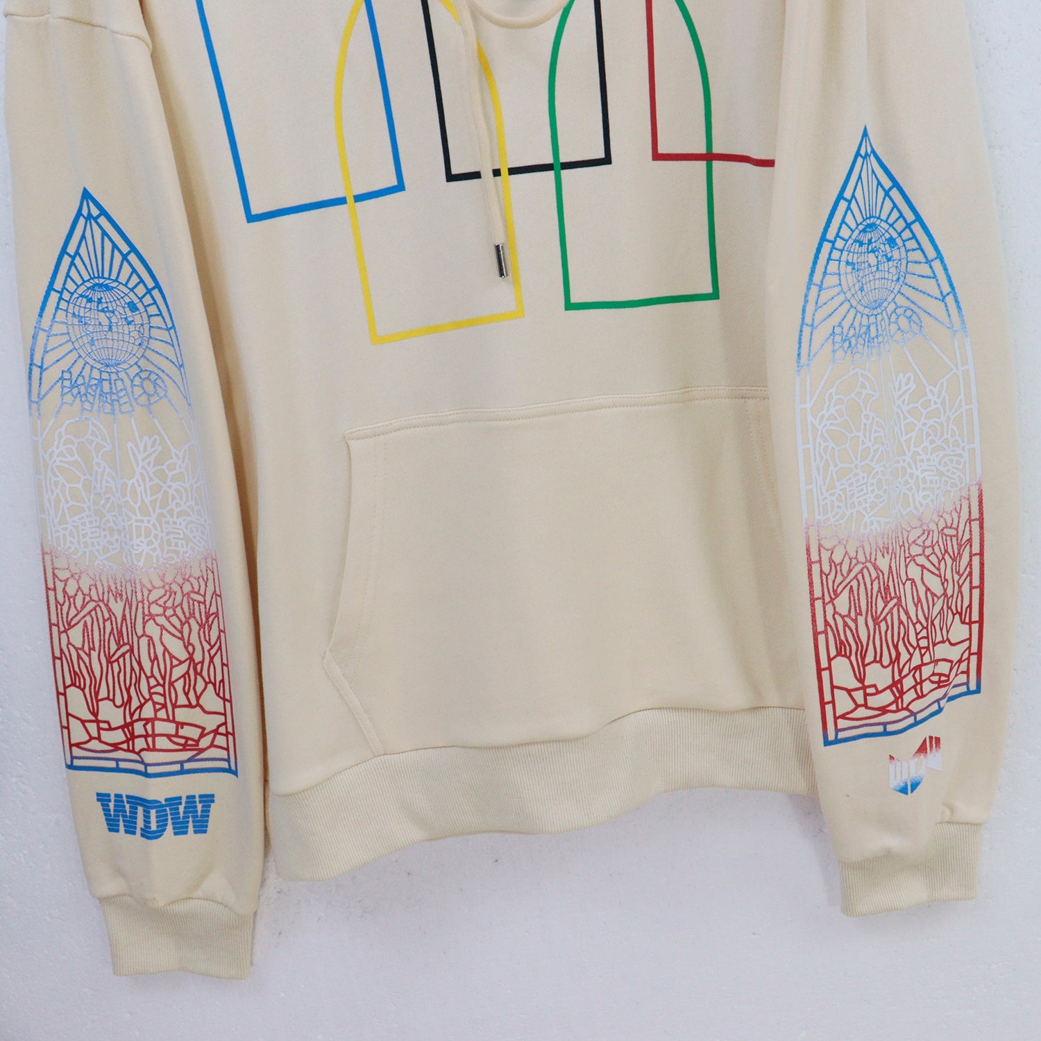 Ivory Intertwined Windows Hoodie