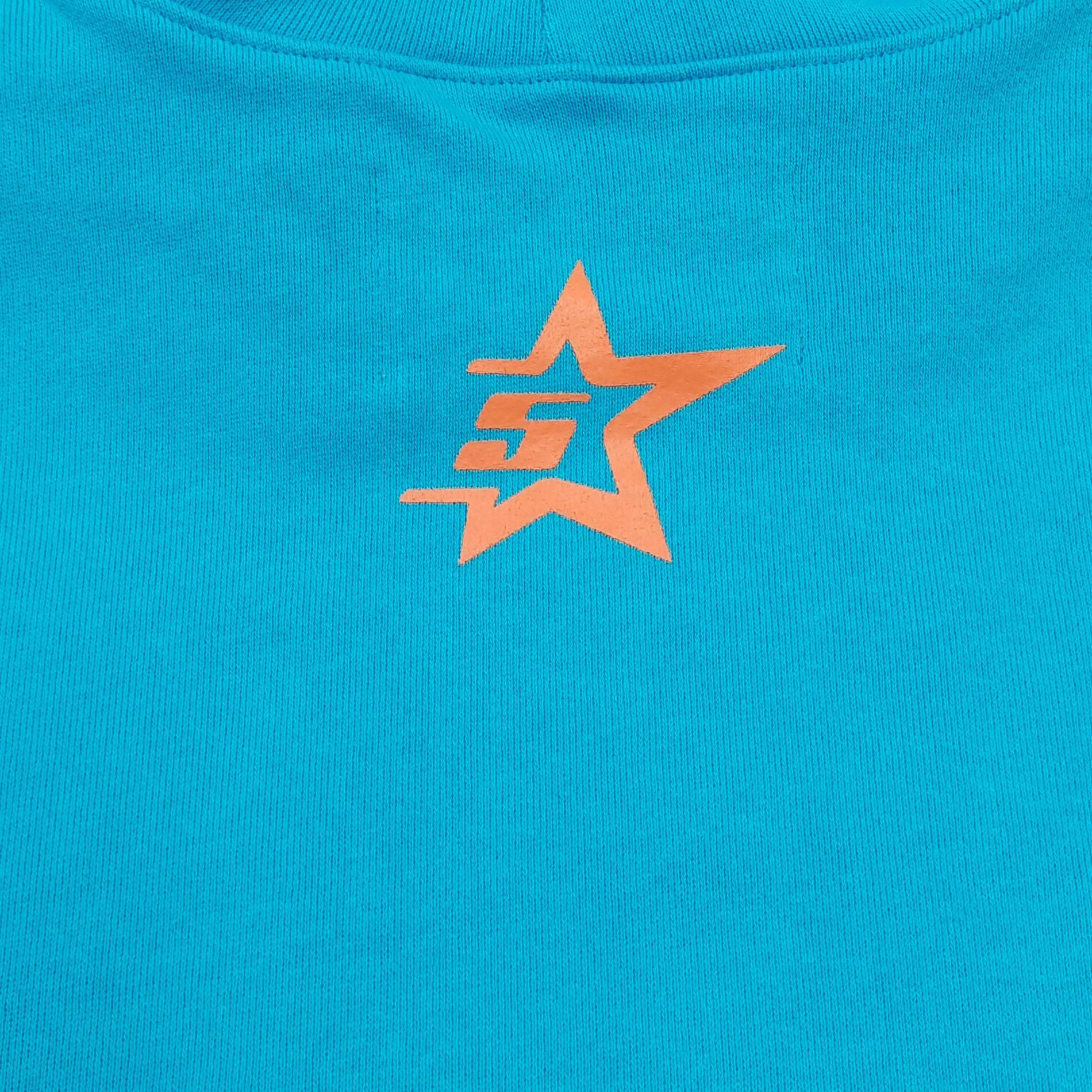 Sp5der Punk V2 Hoodie 'Cyan'