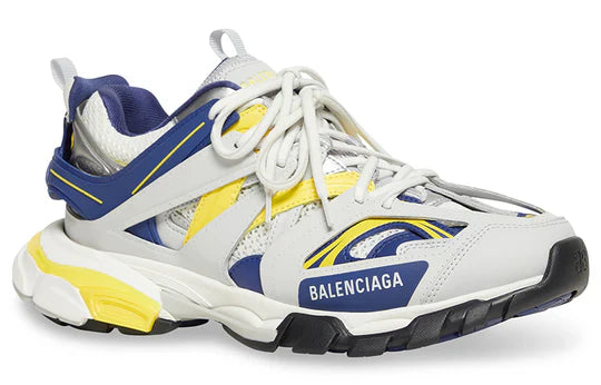 Gray, blue and yellow Track 3.0