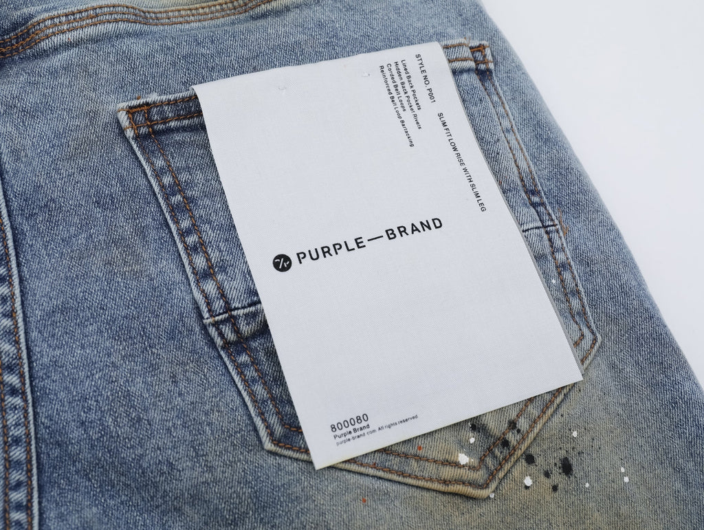 P132 Denim Brushed Jeans