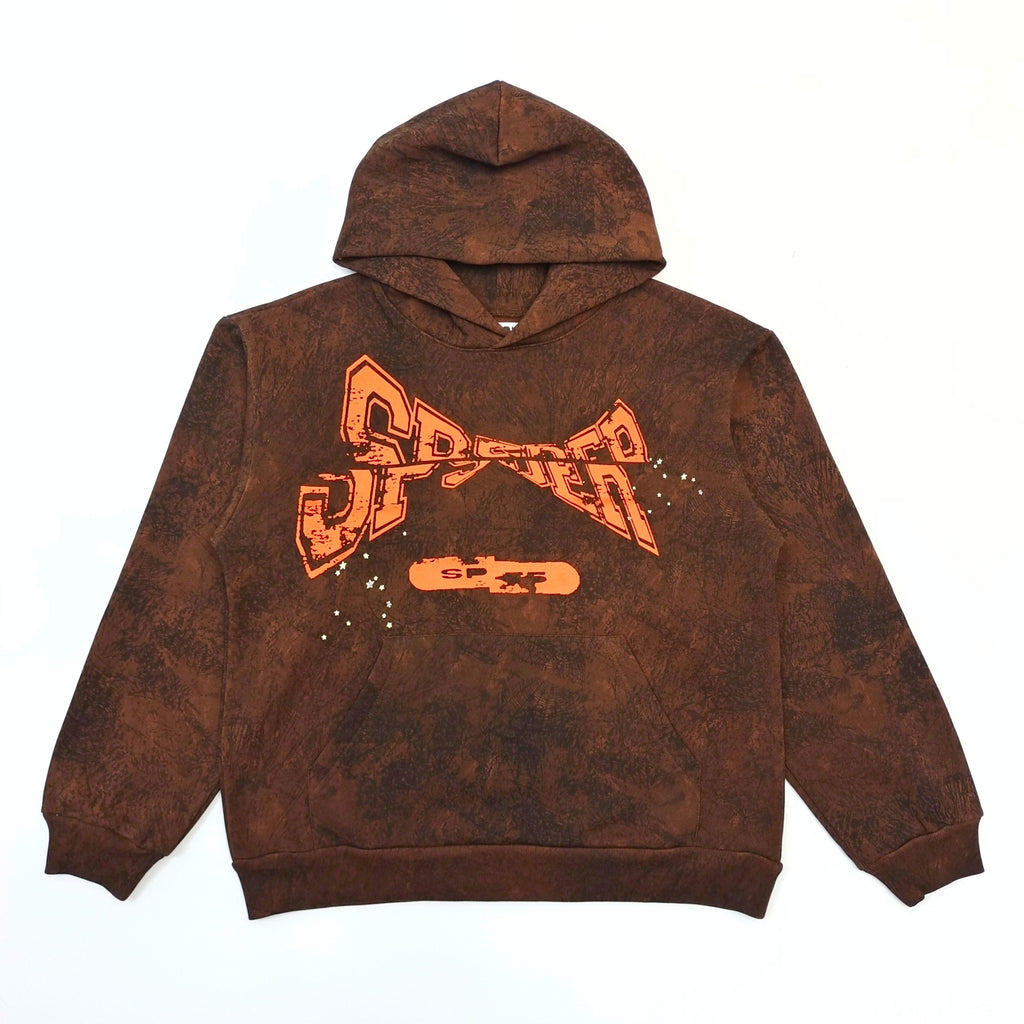 Sp5der T&F Tree Camo Hoodie 'Brown'