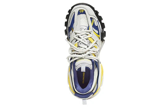 Gray, blue and yellow Track 3.0