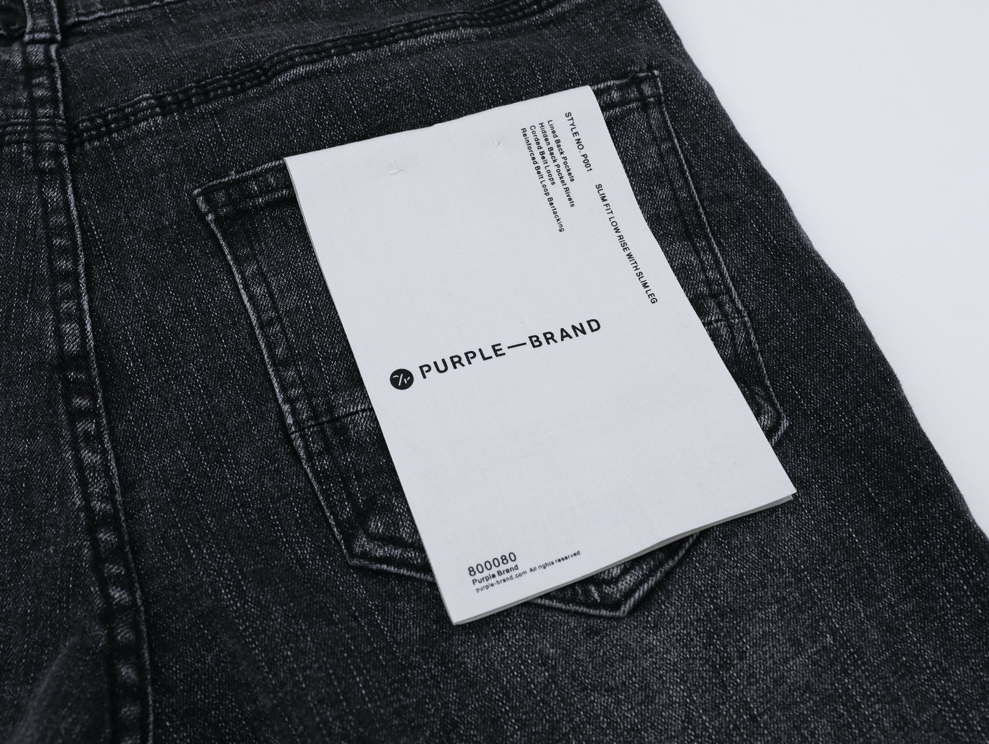 P116 BLK Jeans