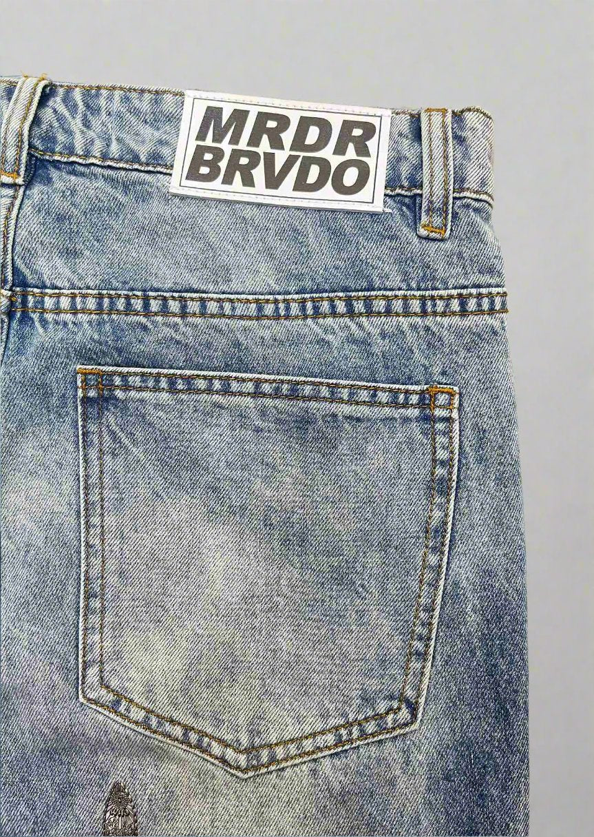 Black Amplified Gnarly Jeans