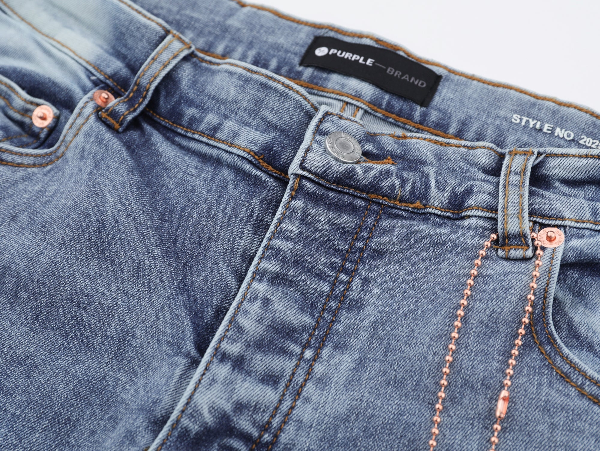 P128 Splattered Paint Jeans