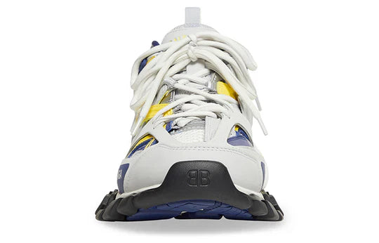 Gray, blue and yellow Track 3.0