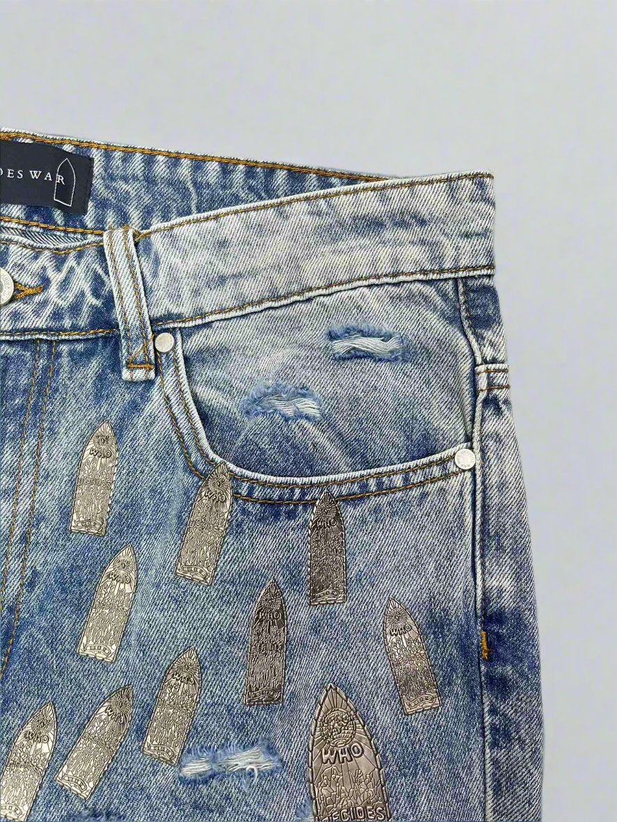 Black Amplified Gnarly Jeans