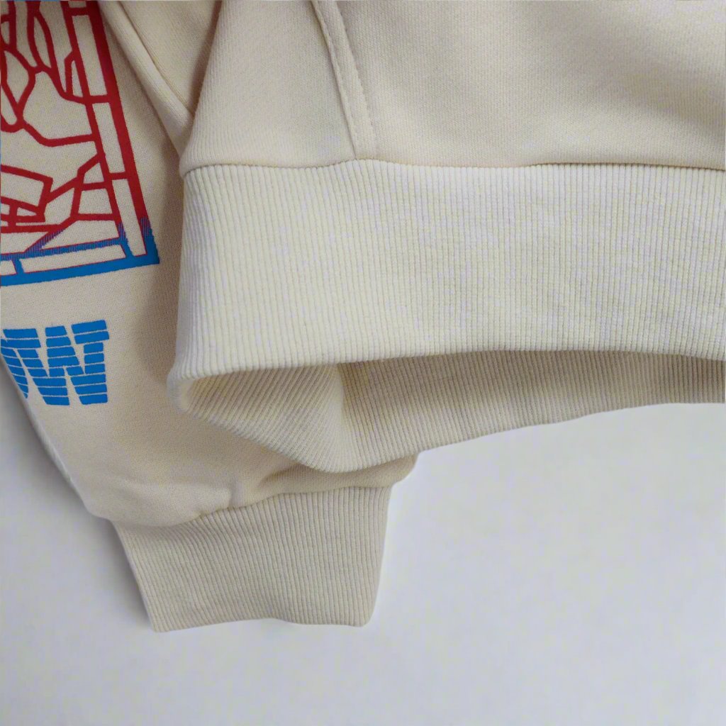 Ivory Intertwined Windows Hoodie