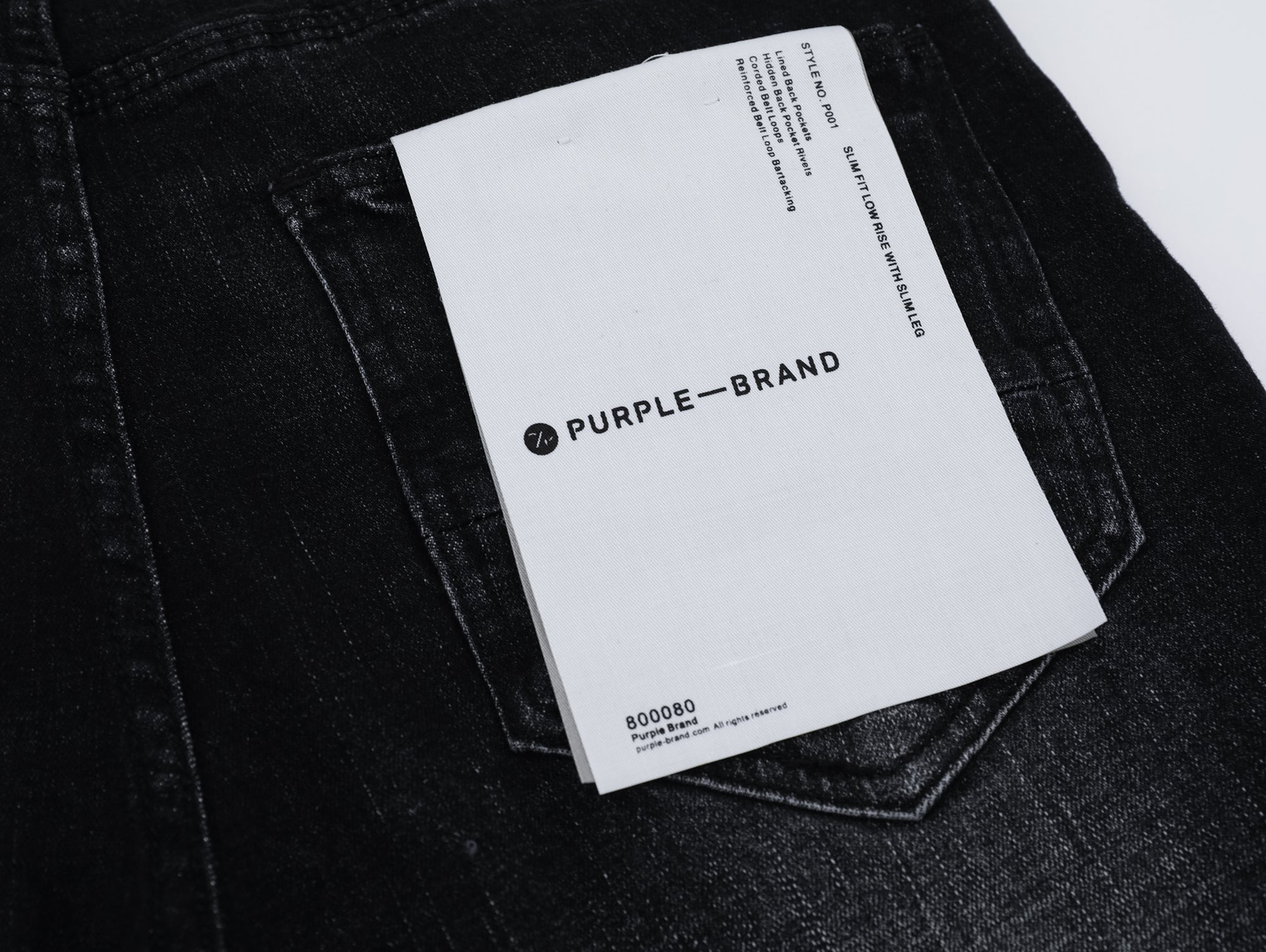P506 BLK Ripped Jeans