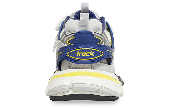 Gray, blue and yellow Track 3.0