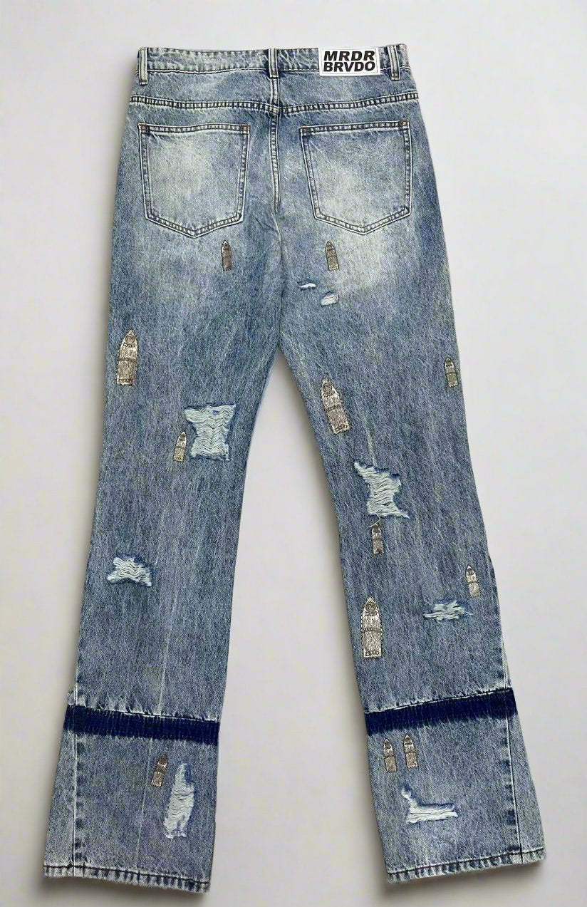 Black Amplified Gnarly Jeans