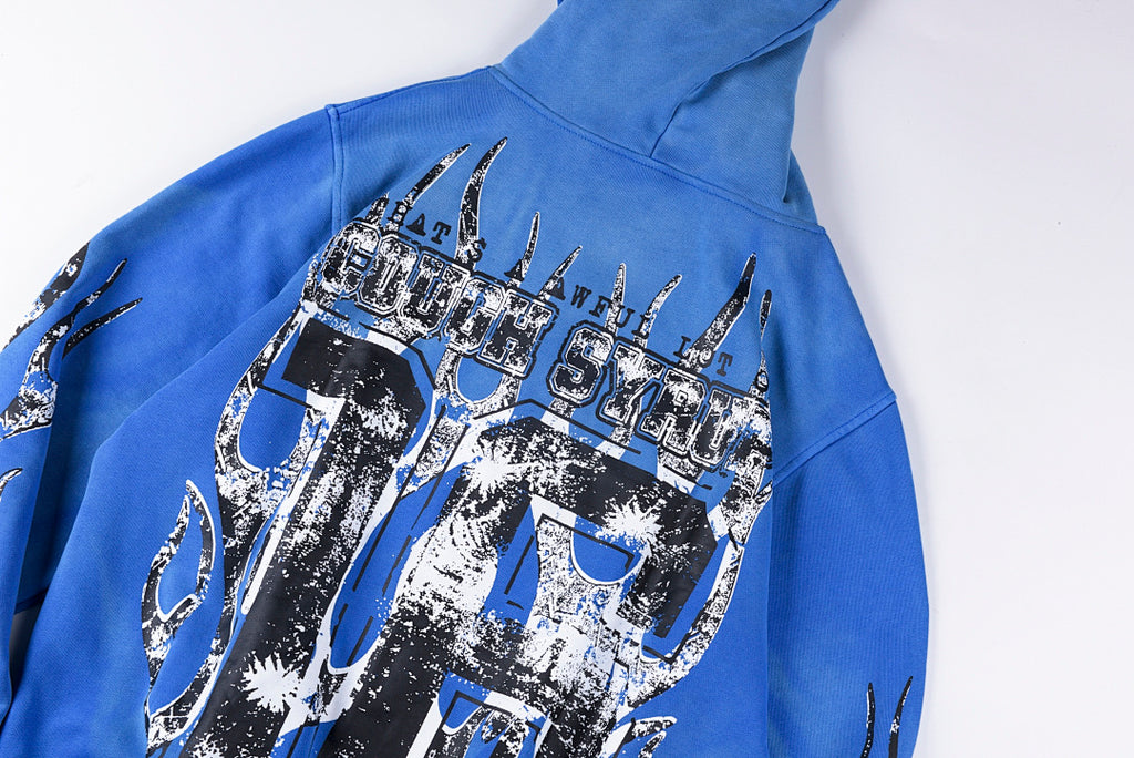 Cloud Full Zip Up Hoodie