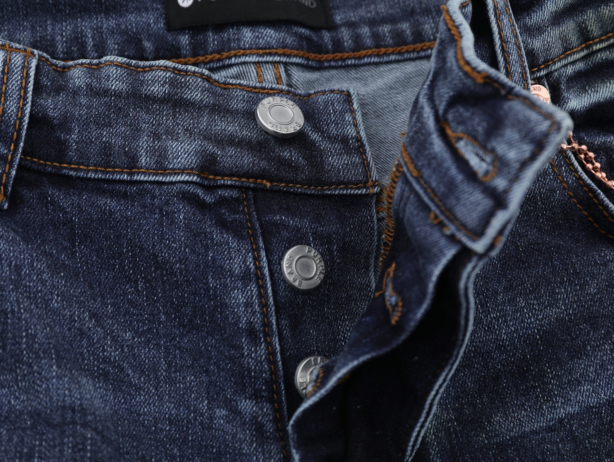 P503 Blue Painted Jeans