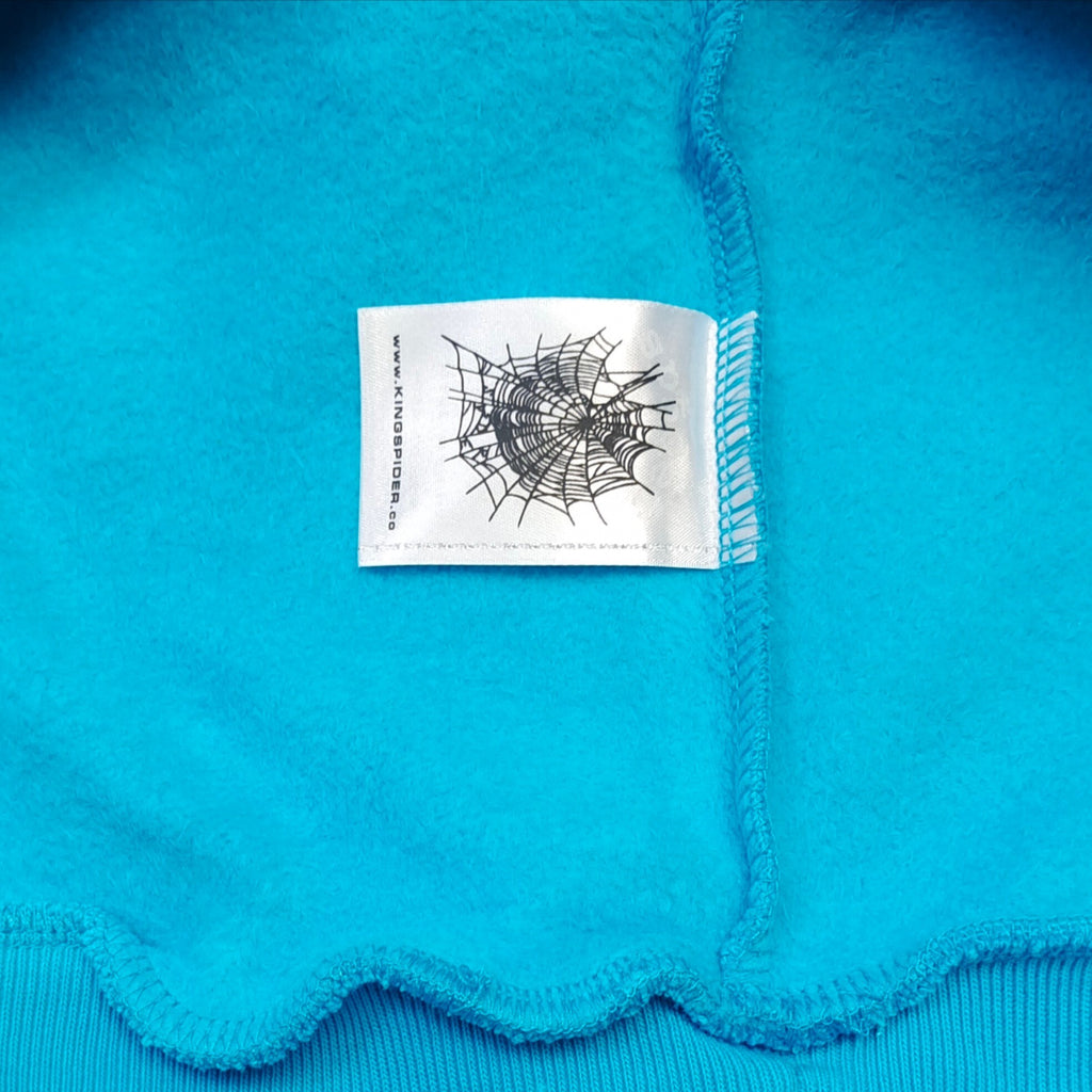 Sp5der Punk V2 Hoodie 'Cyan'