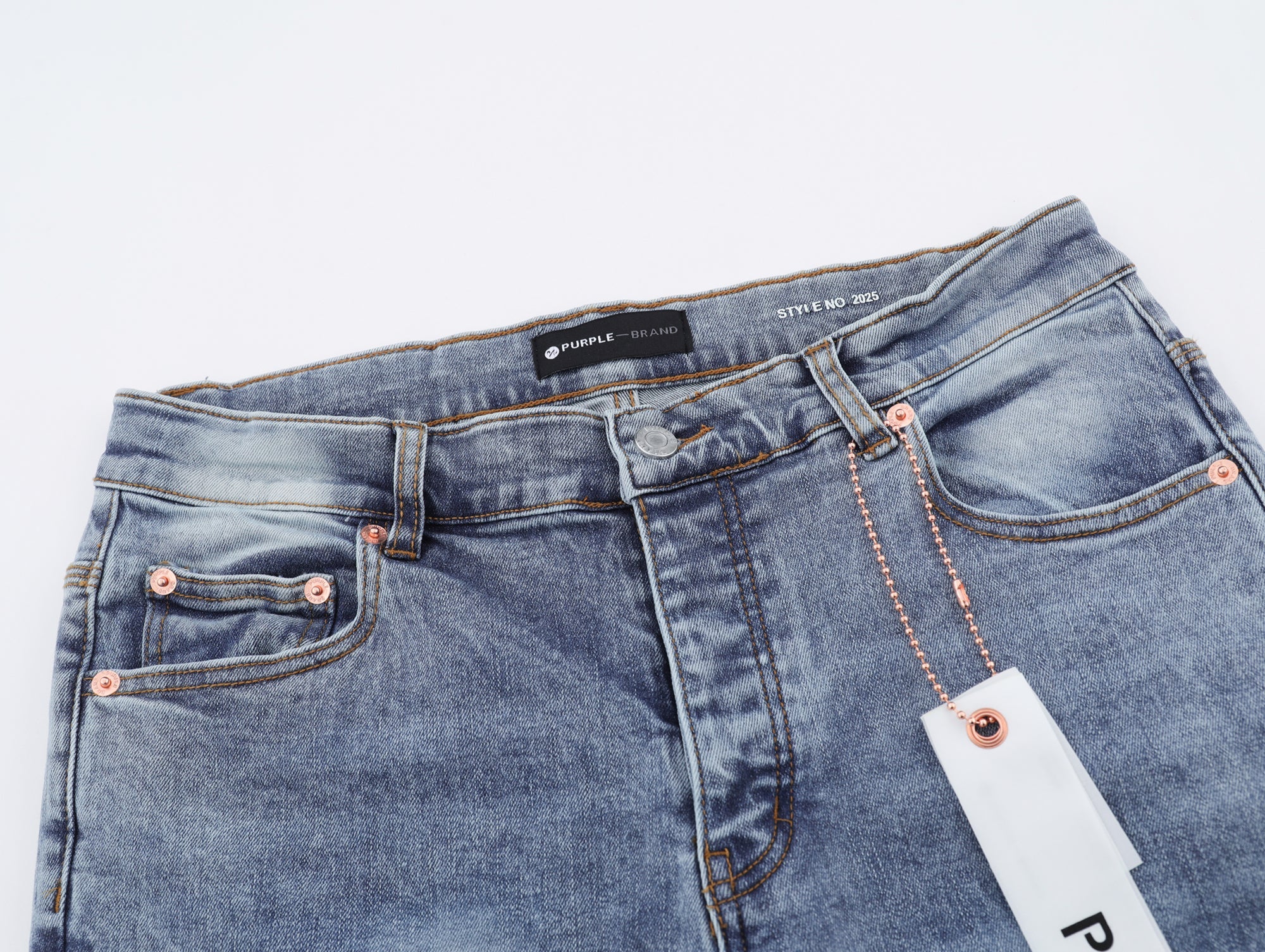 P128 Splattered Paint Jeans