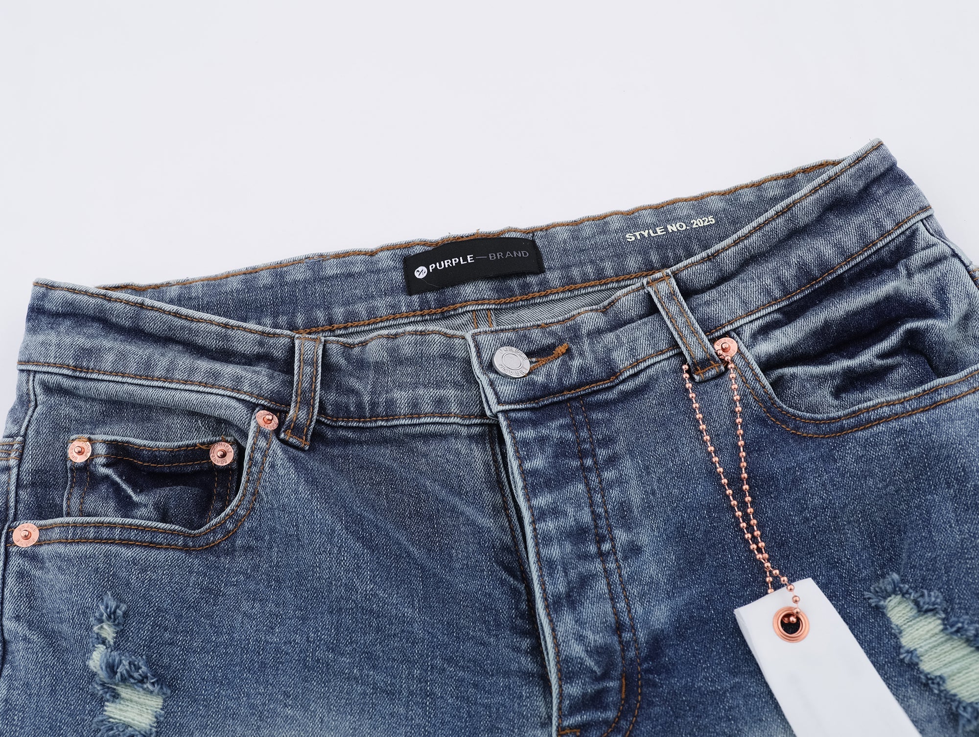 P130 Ripped Light Blue Jeans