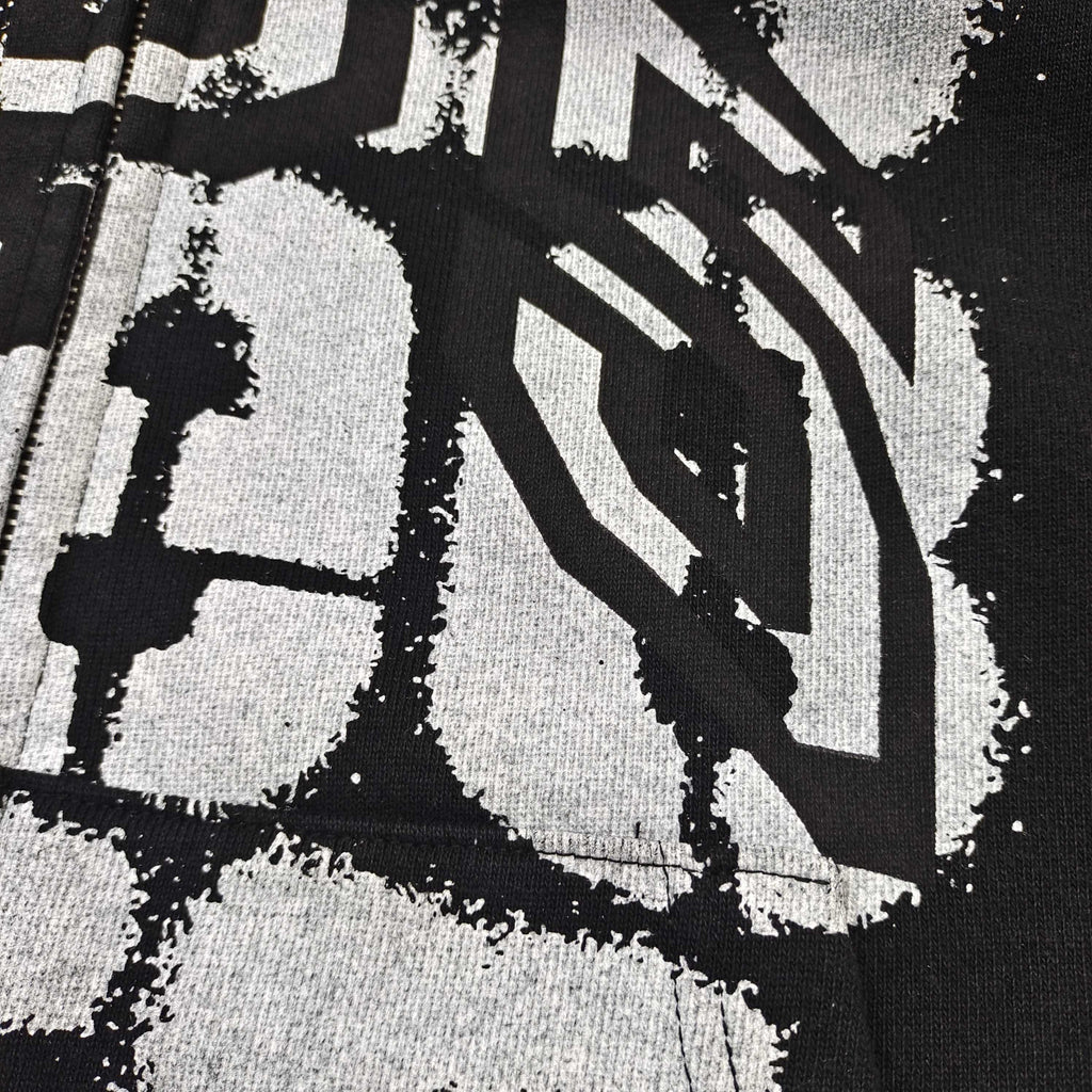 Sp5der SP555 Zip Hoodie Black