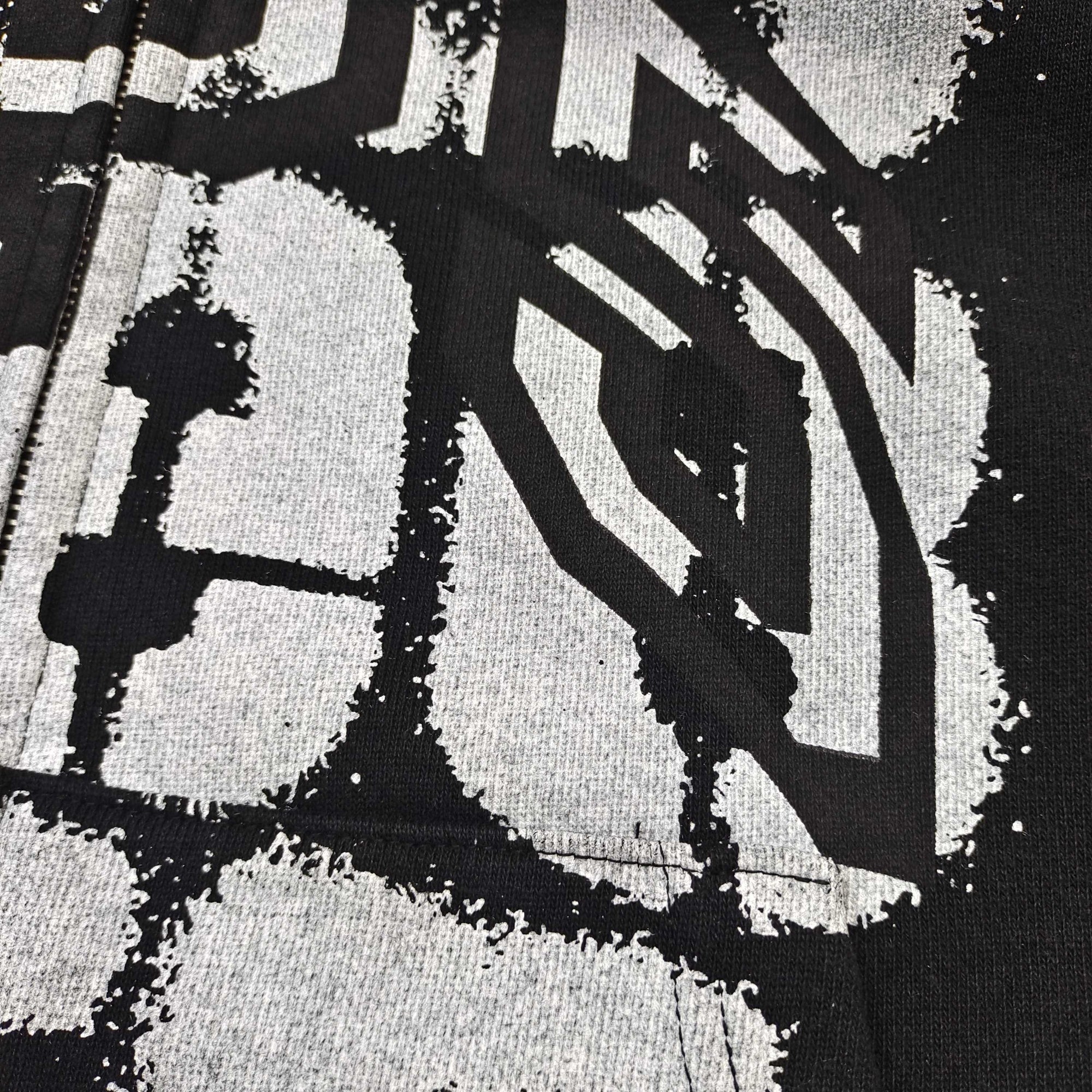 Sp5der SP555 Zip Hoodie Black