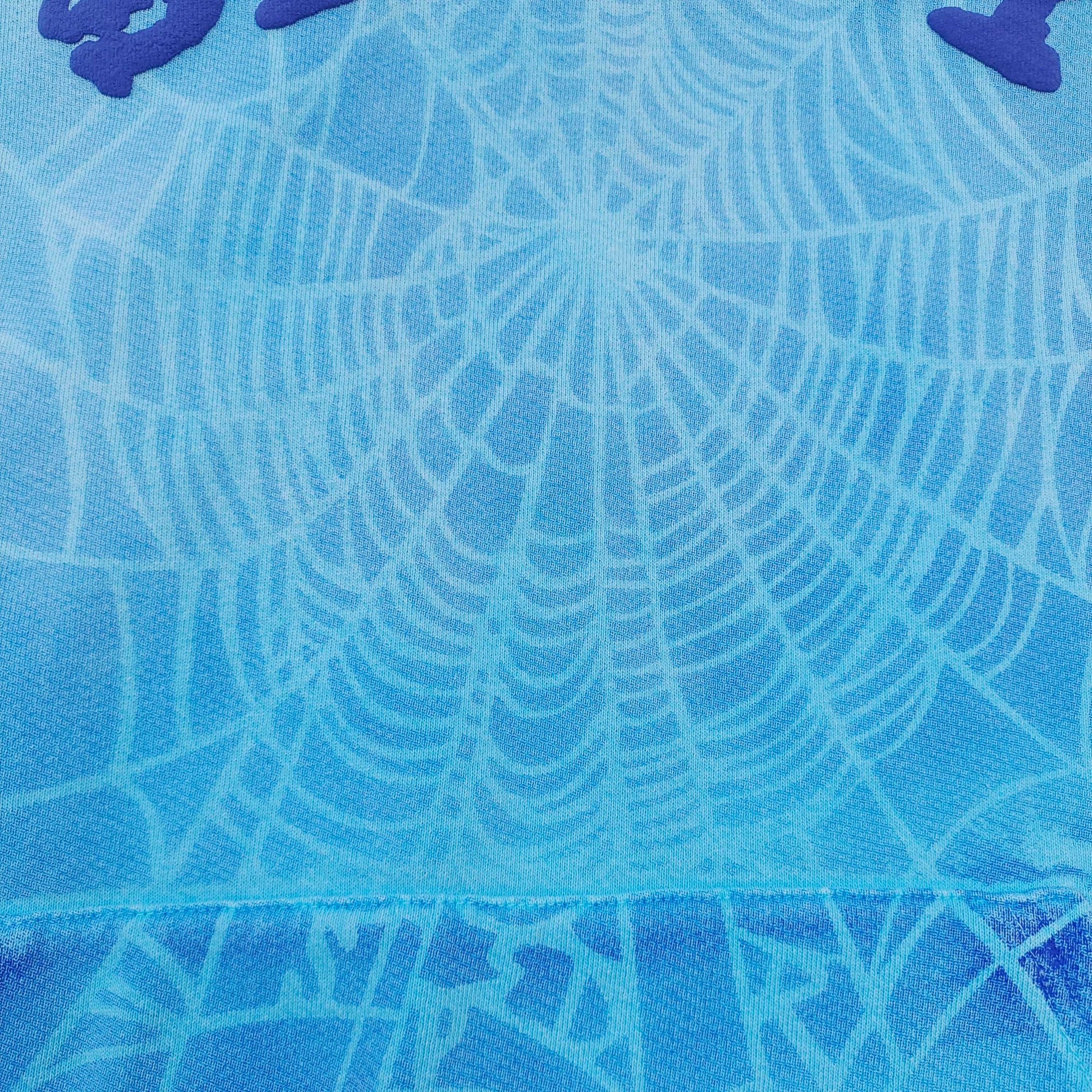 Sp5der OG Web V2 Spray Hoodie 'Light Blue'