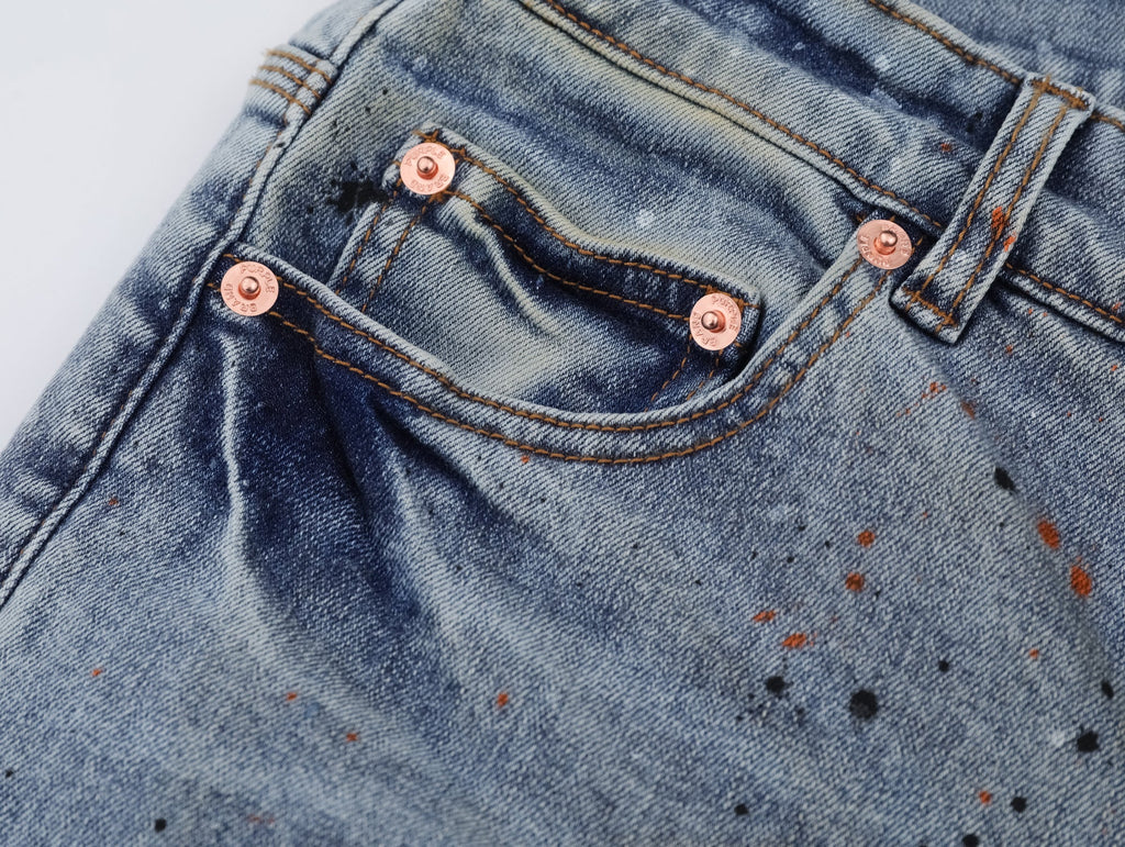P132 Denim Brushed Jeans