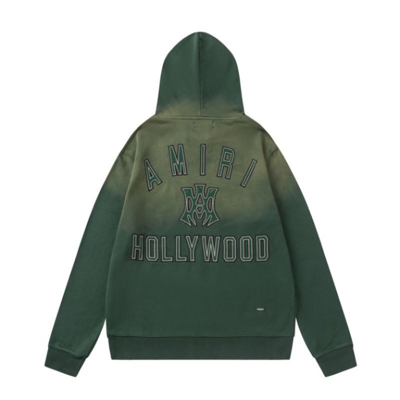 Amiri Logo Embroidered Hoodie