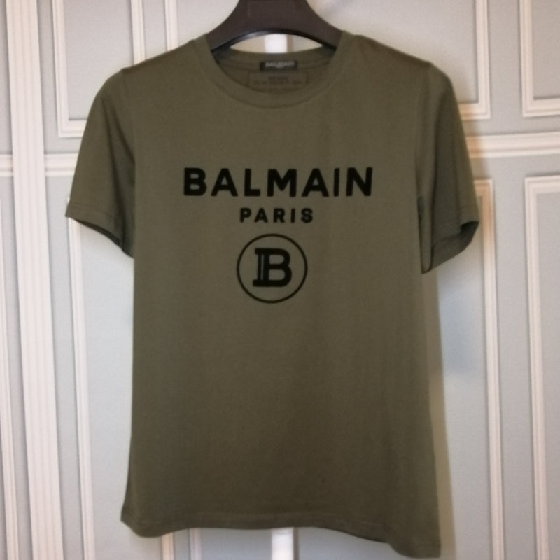Olive Green Black BaIman Logo