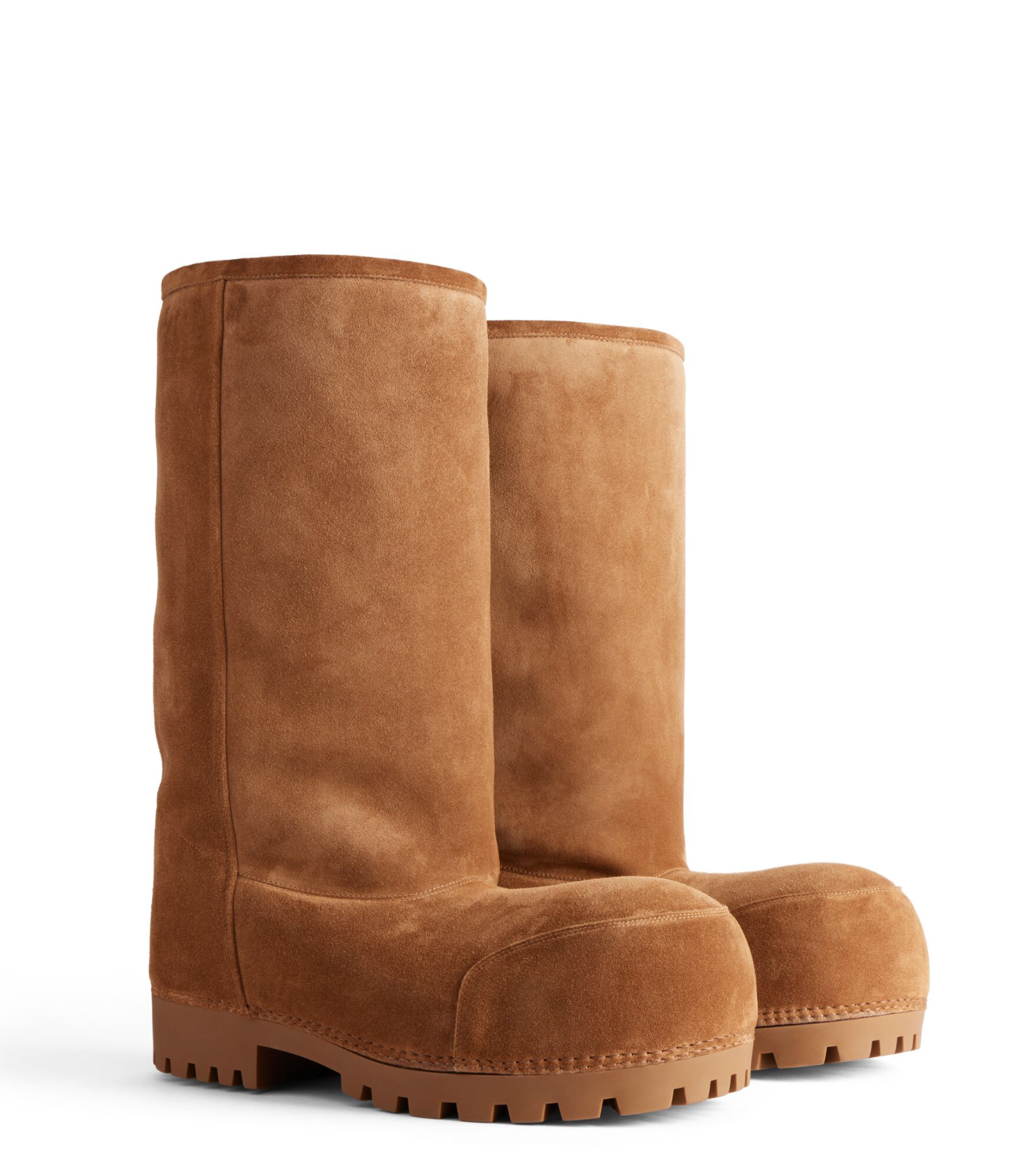 Balenciaga Alaska Boots Brown