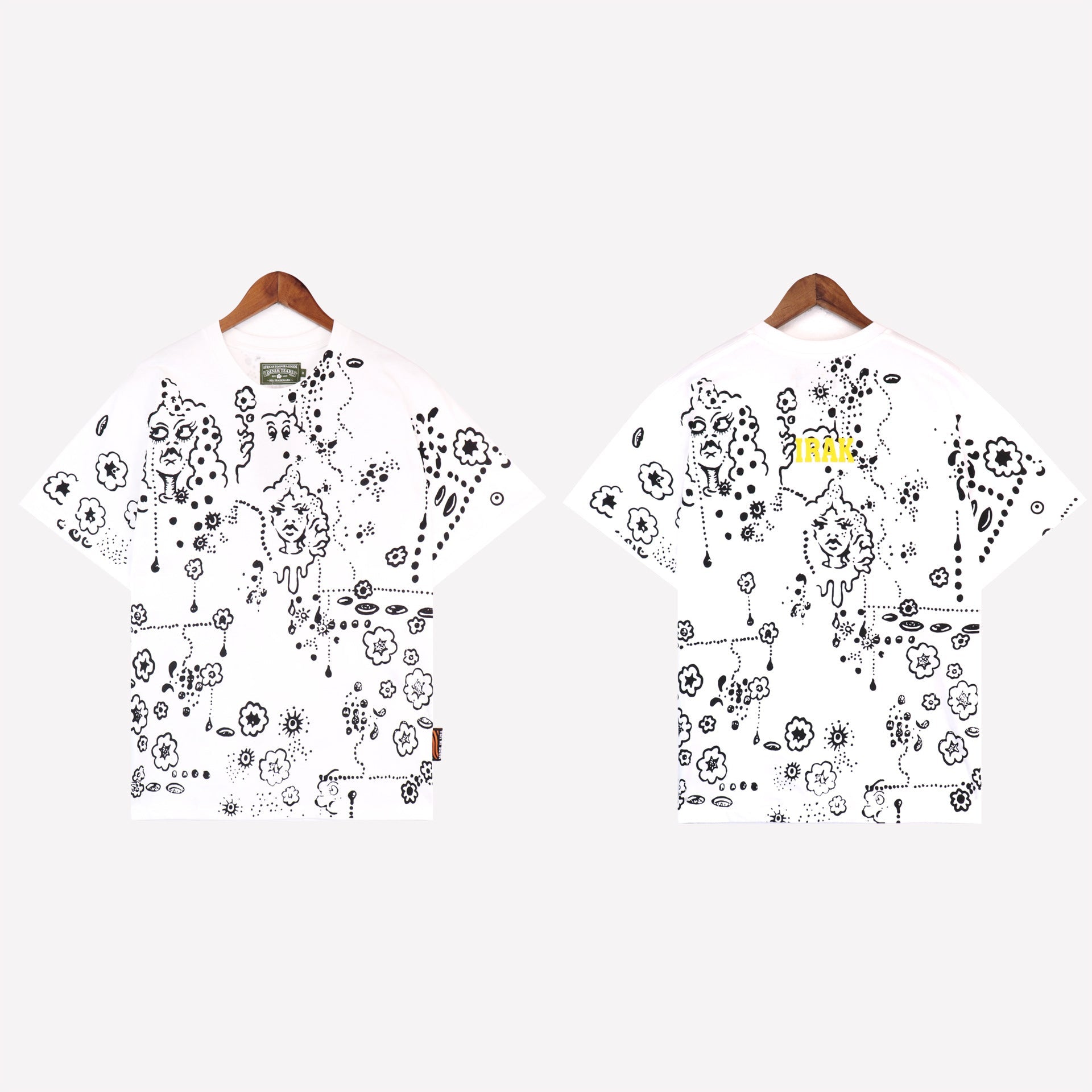 DT X 'Irak' White Tee