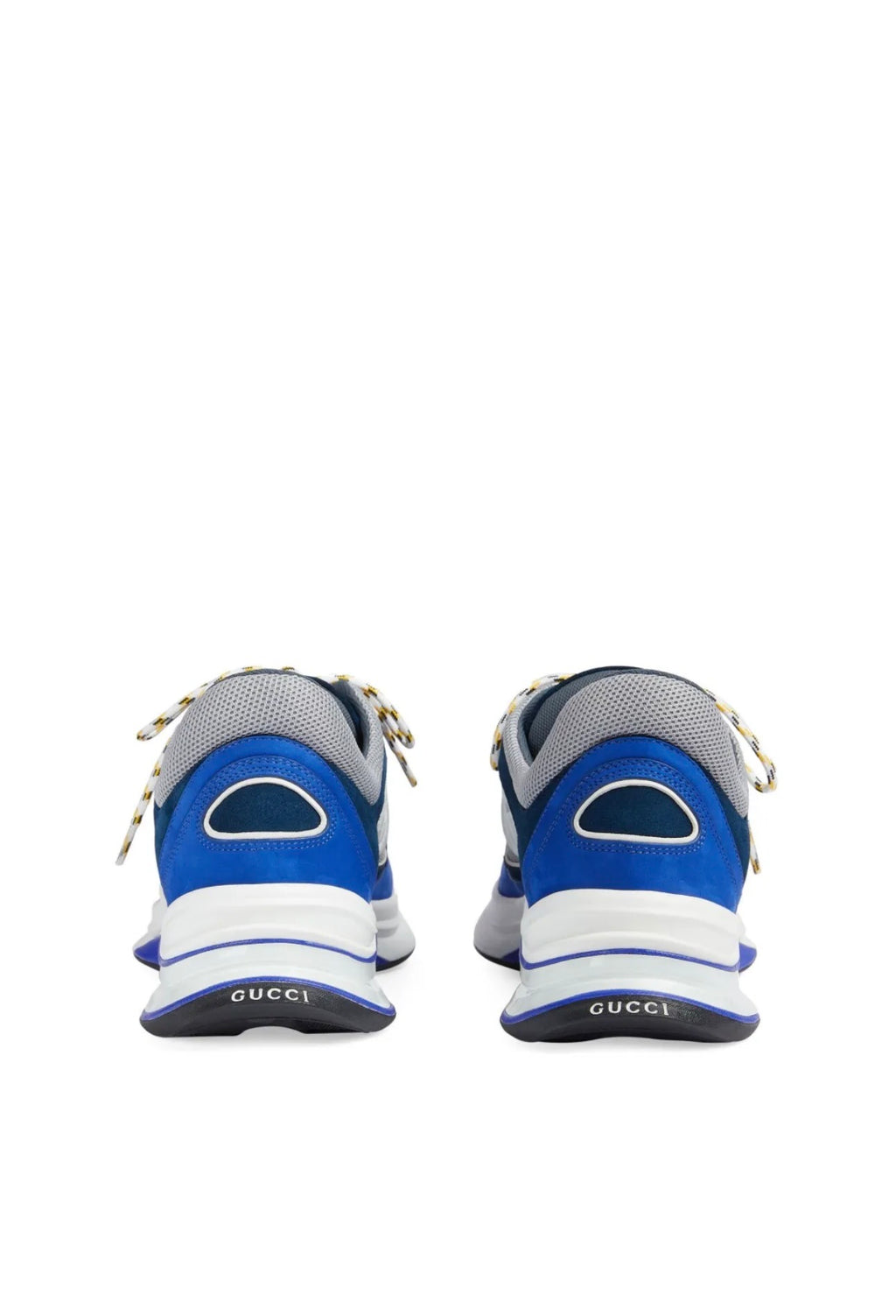 Blue|White Run Lace-up sneakers