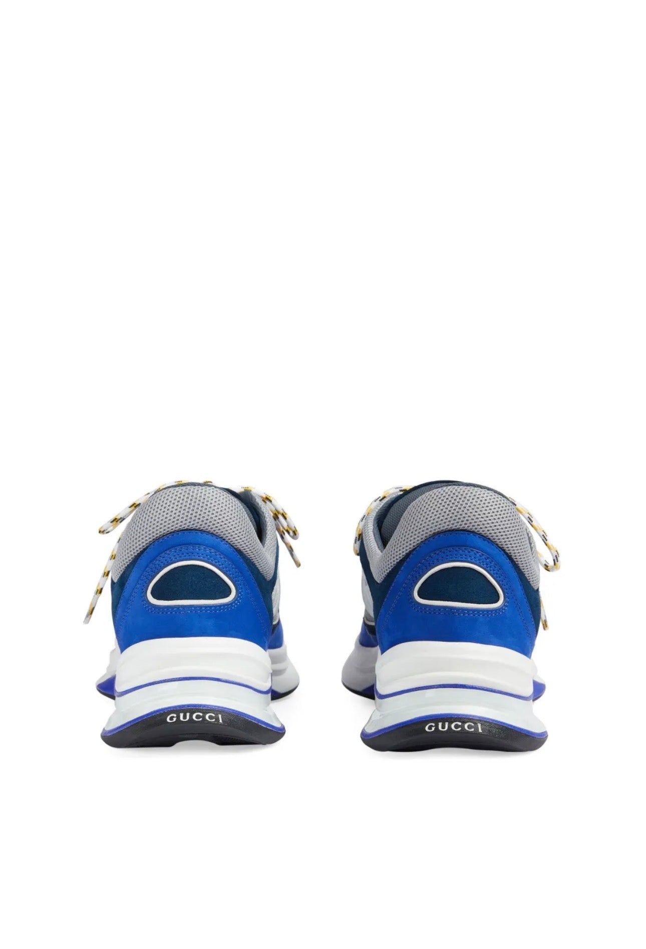 Blue|White Run Lace-up sneakers