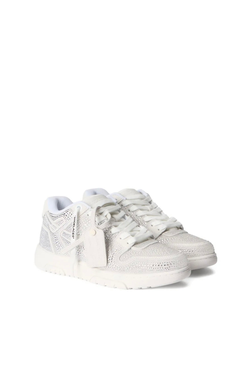 Out Of Office 'White Strass' Sneakers