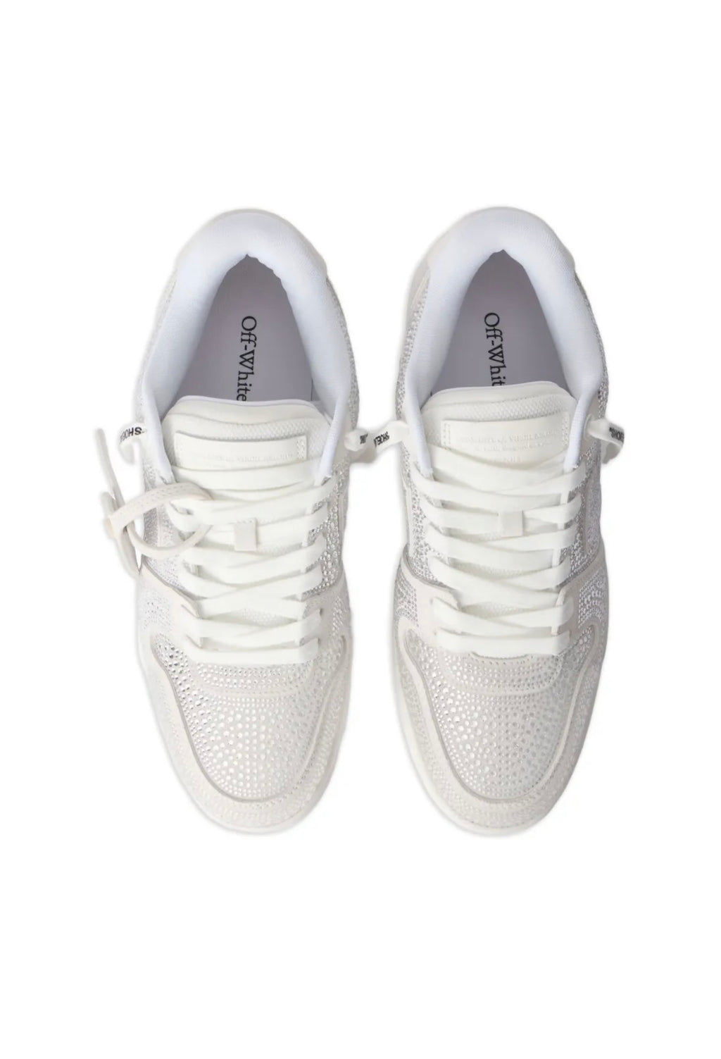 Out Of Office 'White Strass' Sneakers