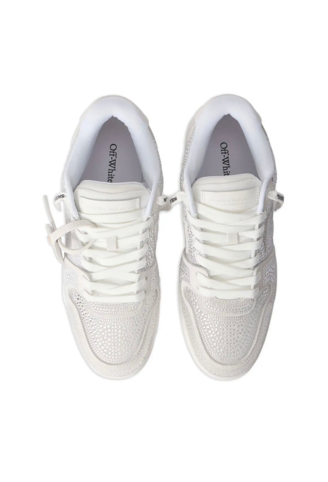 Out Of Office 'White Strass' Sneakers