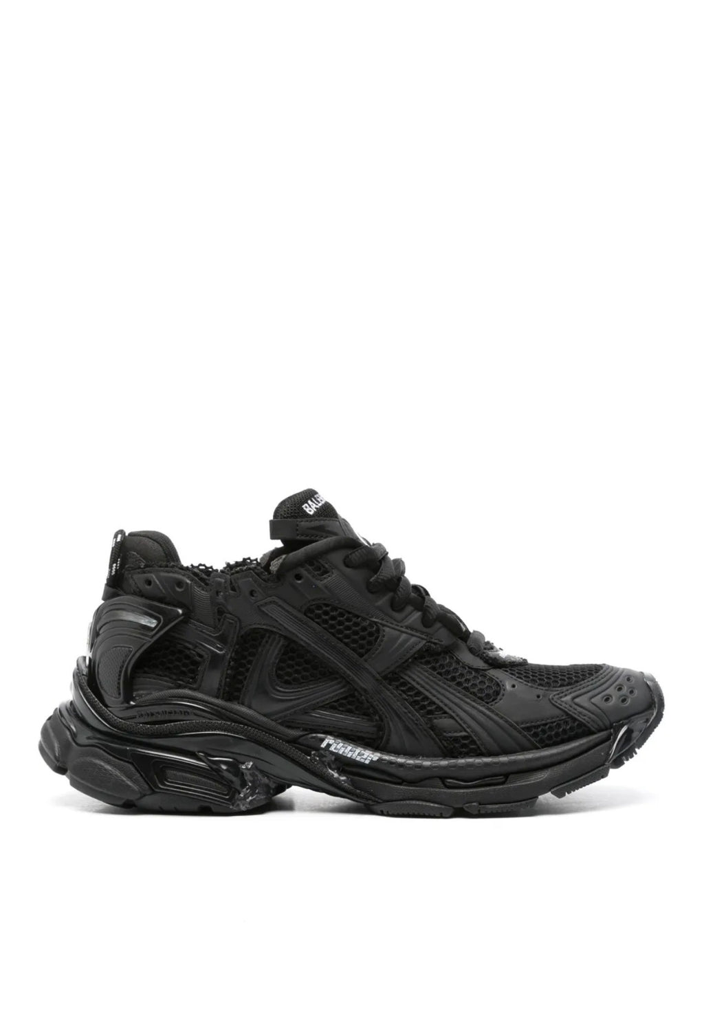 Men's Runner Sneaker in Black
