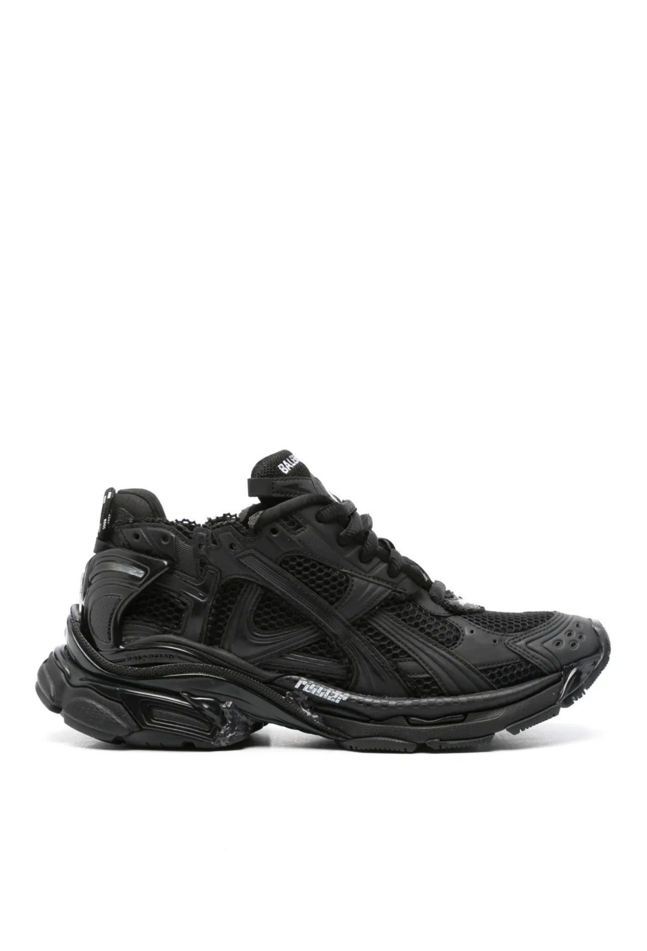 Men's Runner Sneaker in Black