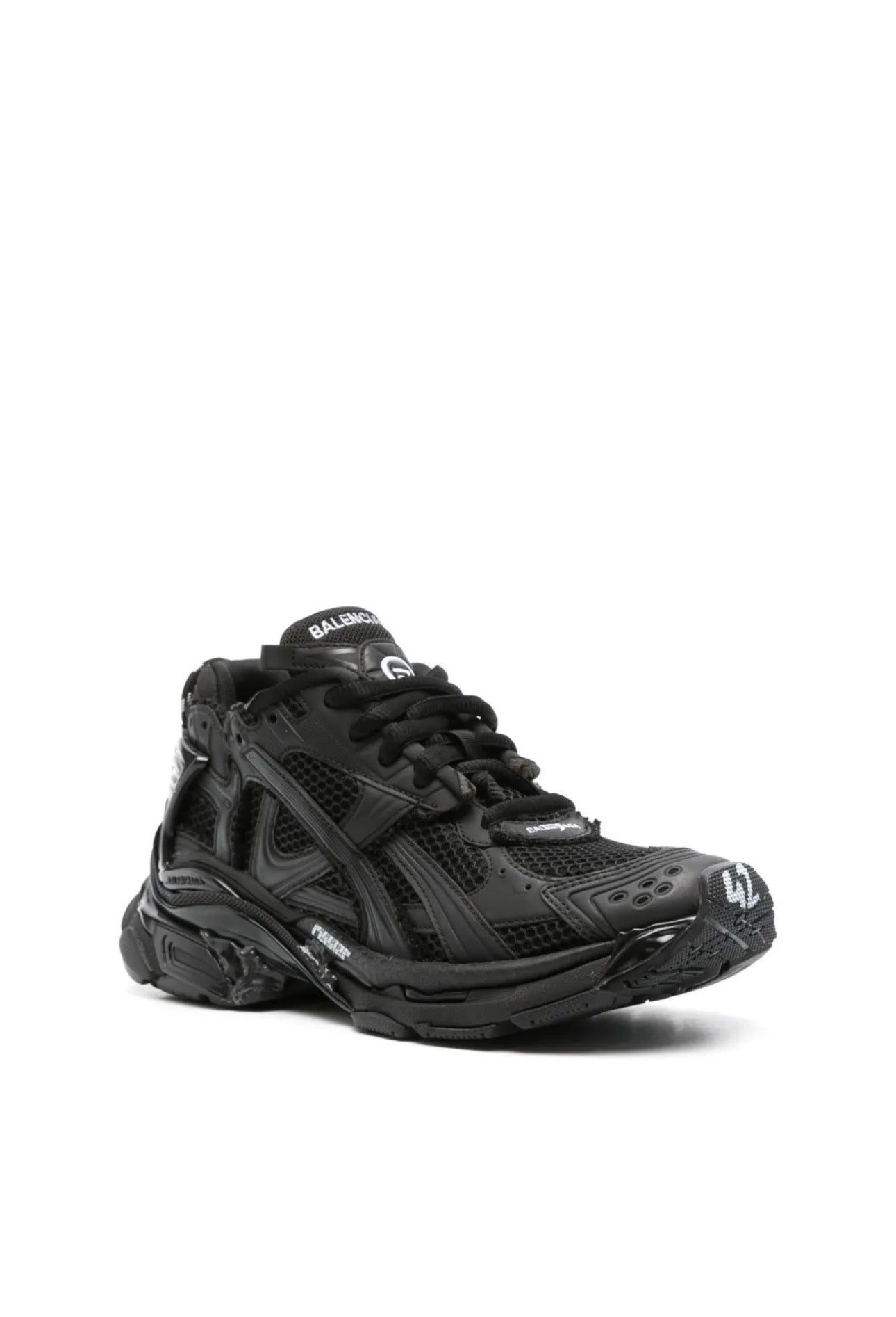 Men's Runner Sneaker in Black