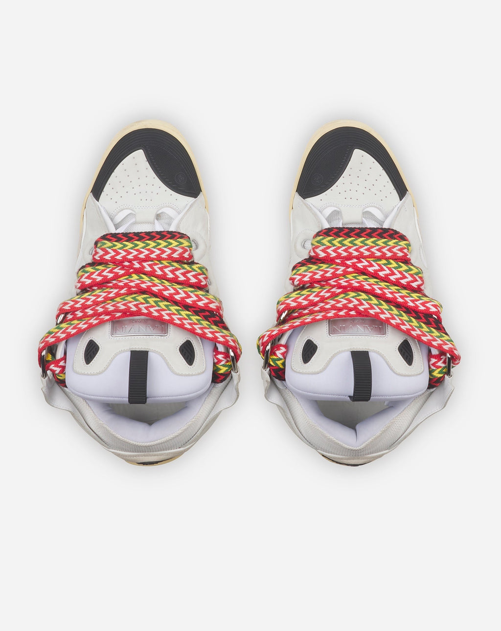 White Red/Green - Curb Sneakers