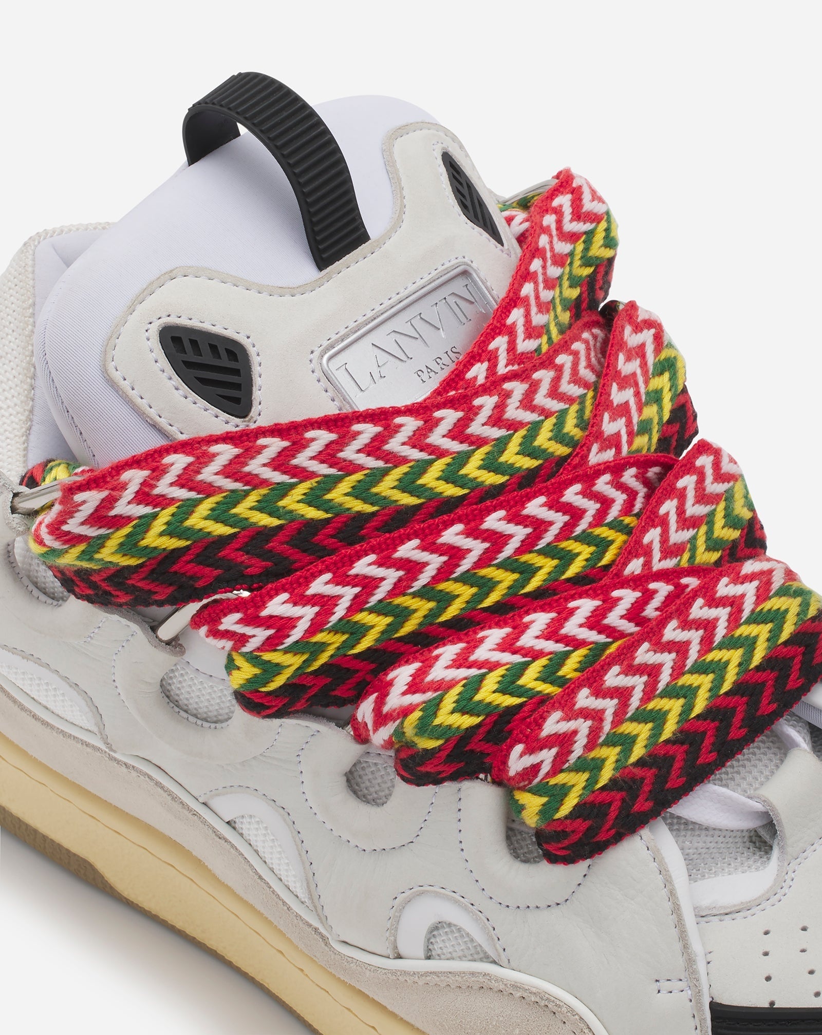 White Red/Green - Curb Sneakers
