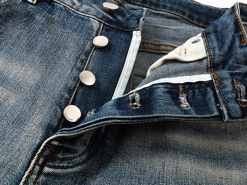 Exclusive Leather Amiri Jean - CLAY INDIGO